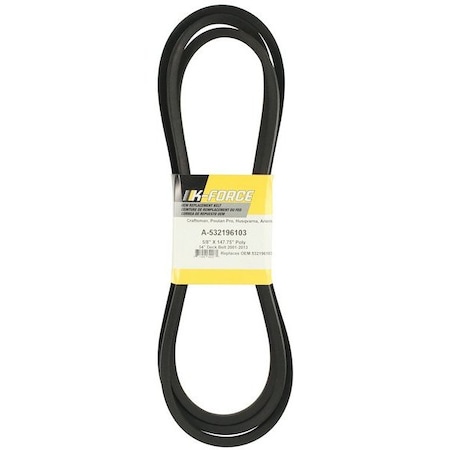A & I Products Belt, Mower Deck 29.75" x4.5" x0.75" A-532196103